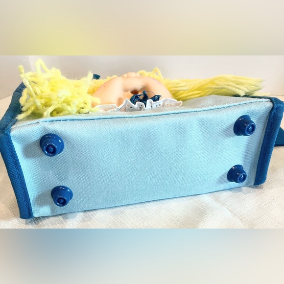 Cabbage Patch Doll Blonde Rubber Face Small Tote 1983 - Picture 7 of 12